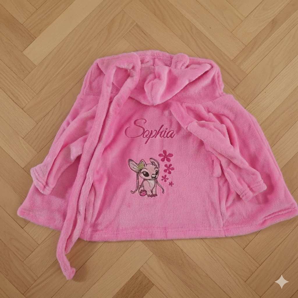 🛁 Peignoir Bébé 3–6 Mois – Doux, Confortable & Ultra-Absorbant